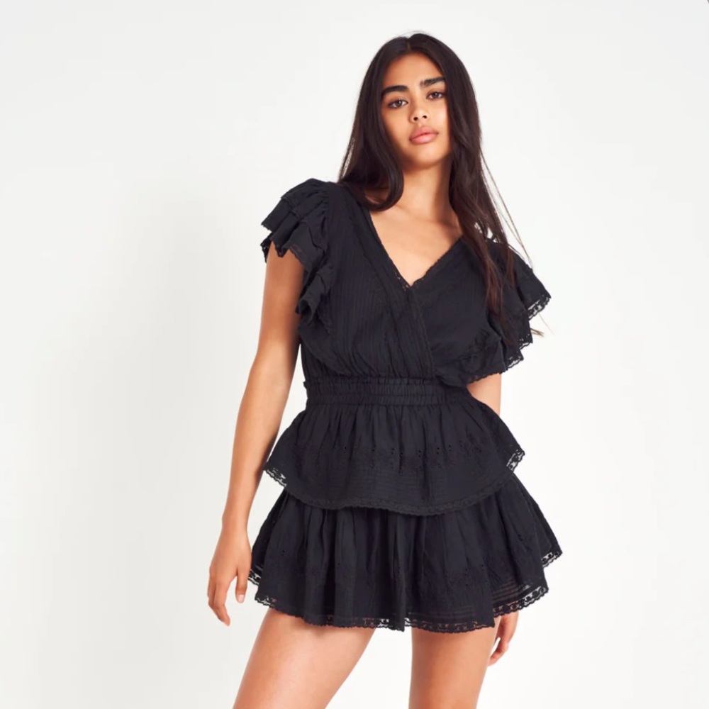 Loveshack fancy mini dress